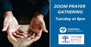 Zoom Prayer Gathering