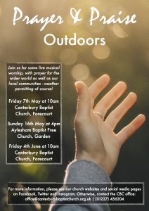 Prayer & Praise Outdoors